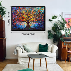 Stained Glass Puzzle Tree of Life Puzzles for Adults 1000 Pieces