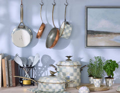 Sterling Check Enamel 1 Qt. Saucepan