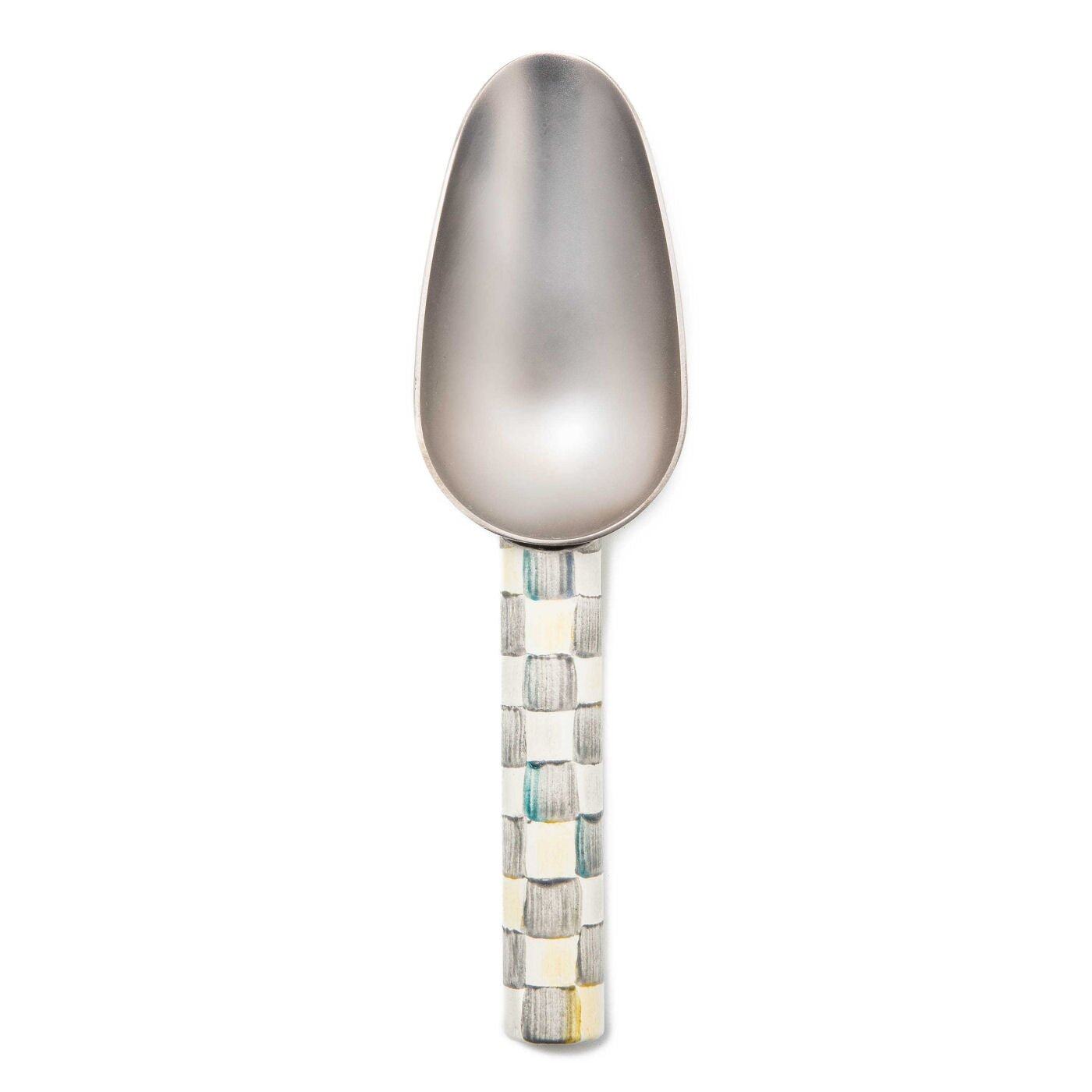 Sterling Check Small Scoop