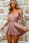 Ariana Multiway Mini Dress Mocha