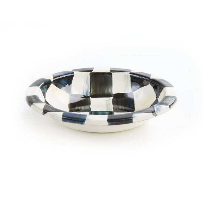 Courtly Check Enamel Bath Collection
